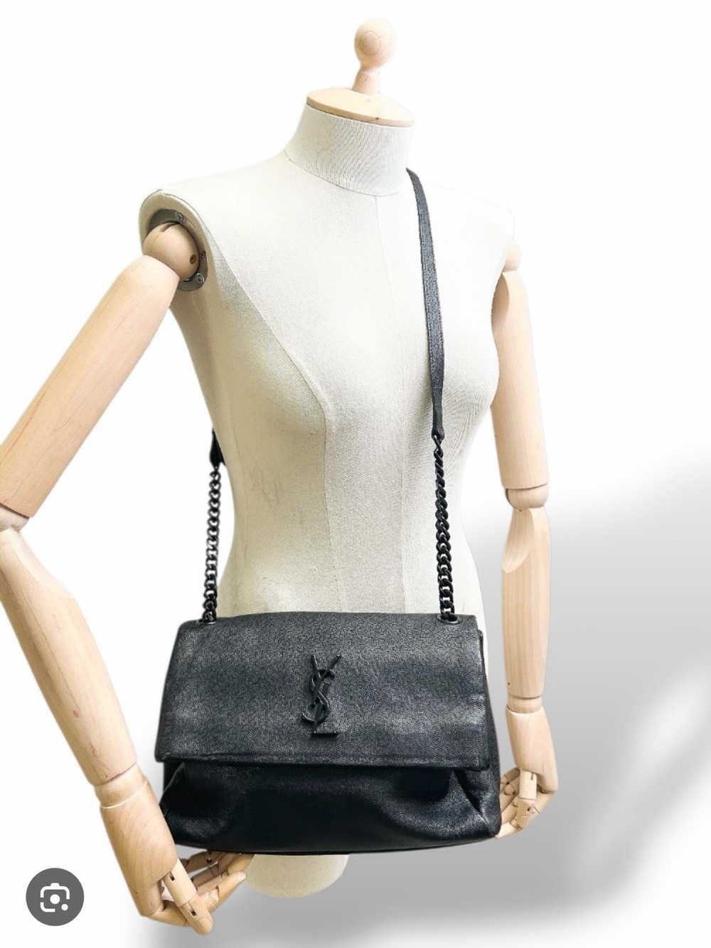 Yves Saint Laurent West Hollywood Black Shoulder Bag